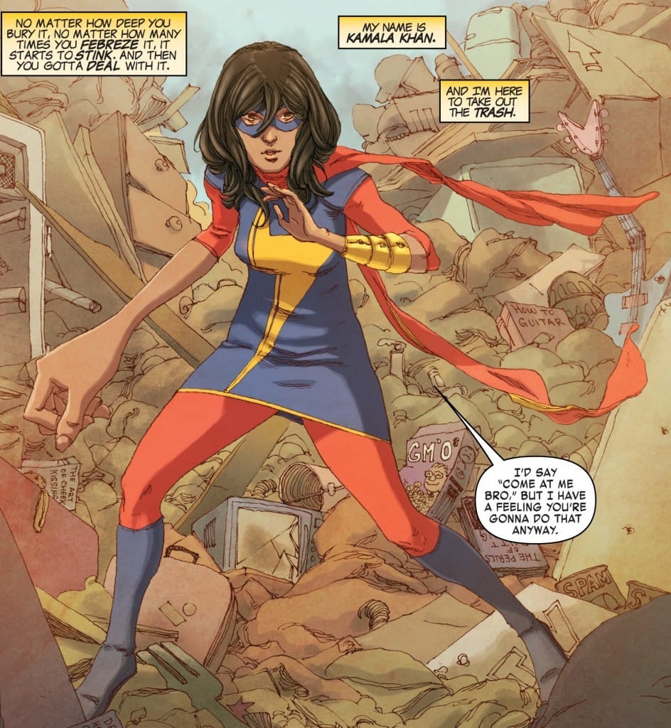 Kamala Khan, the new Ms. Marvel