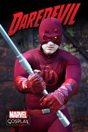 The cosplay cover for Daredevil