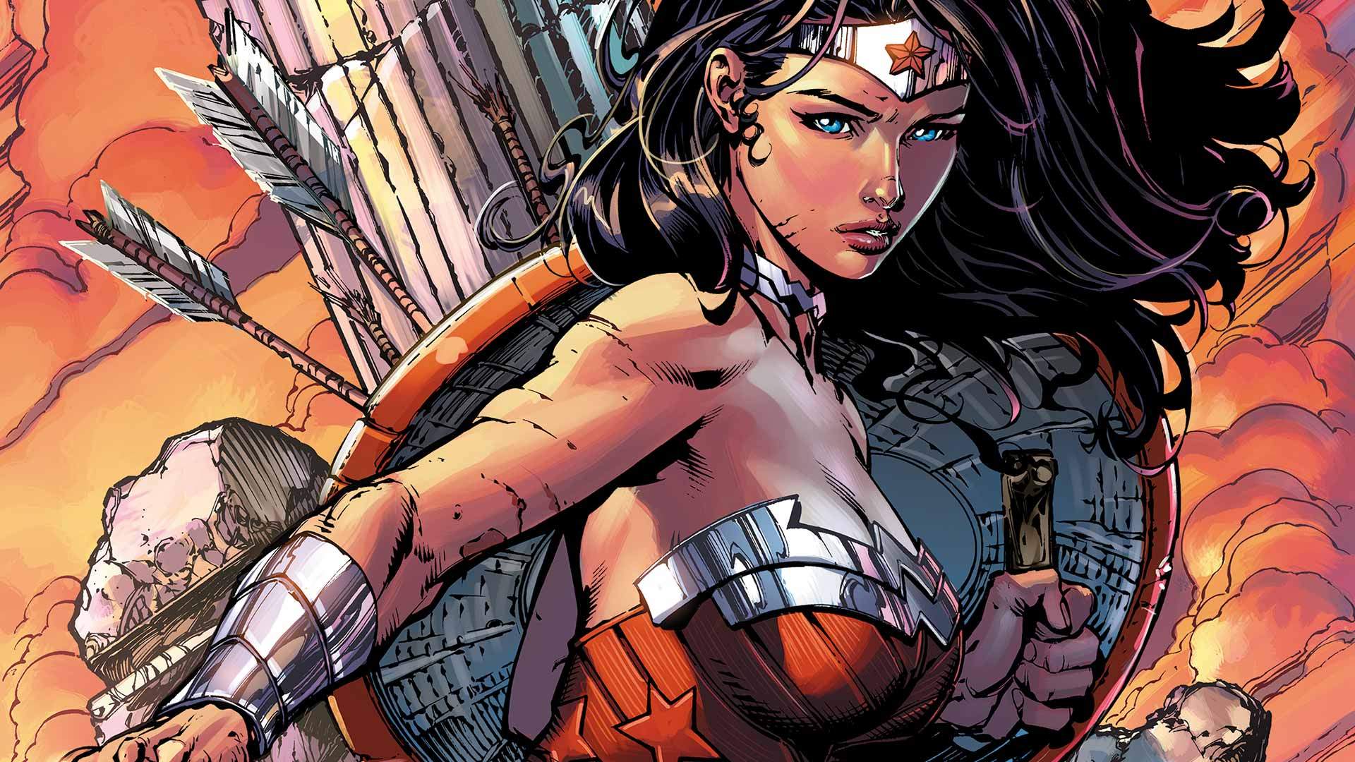 Comic artwork for Wonder Woman