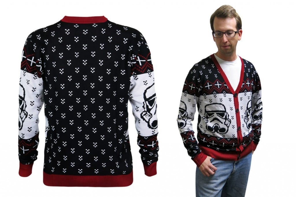 Star Wars Stormtrooper Christmas Sweater Cardigan