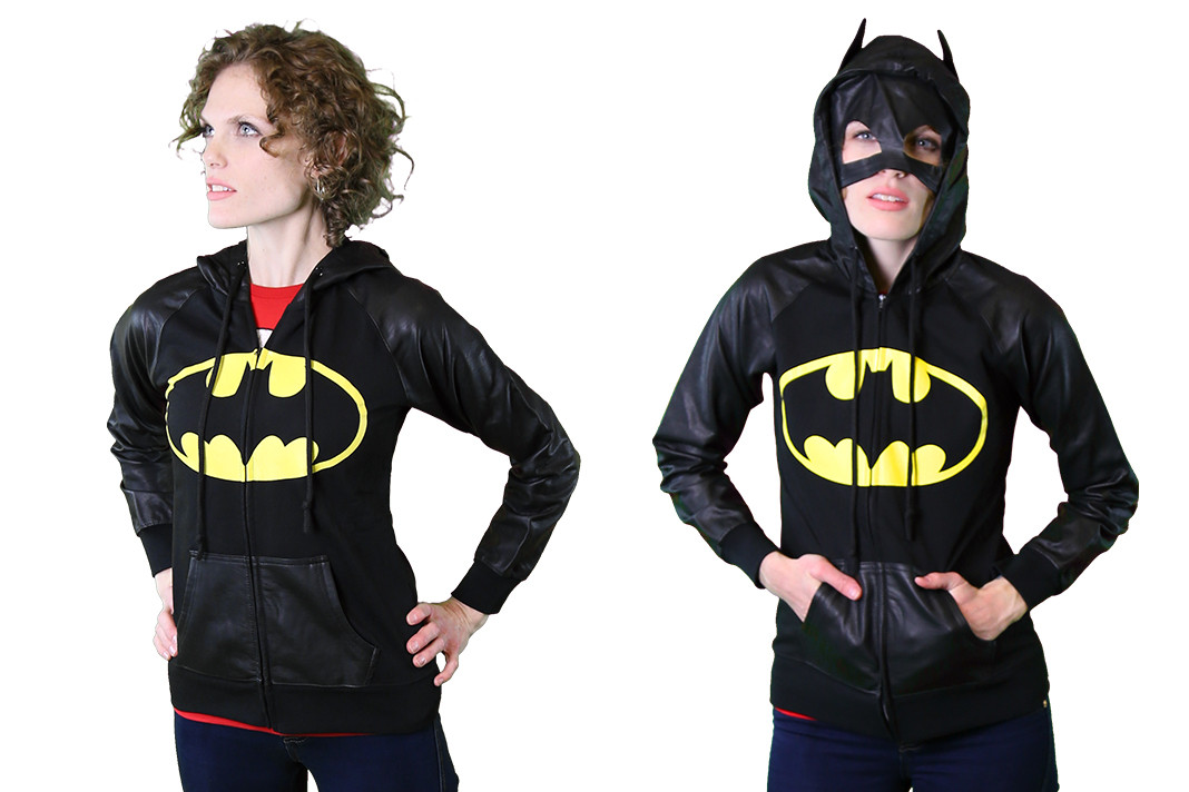Fall Favorite: Batman Mask & Hood Women’s Hoodie