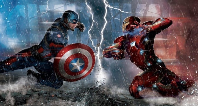 Captain America vs Iron Man