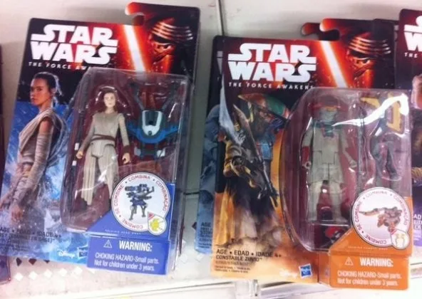 Rey and Constable Zuvio Action Figures