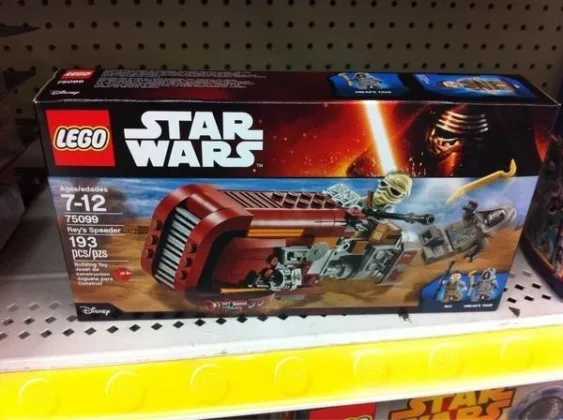 Force Awakens Rey Lego Set