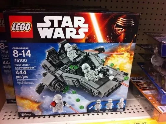 First Order Snowspeeder Lego Set
