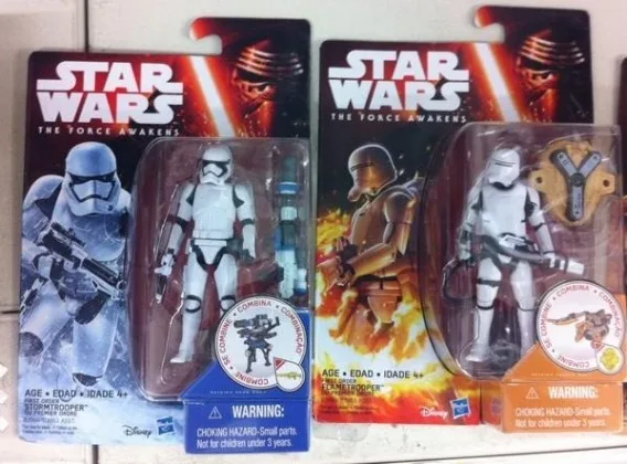 First Order Flametrooper and Trooper