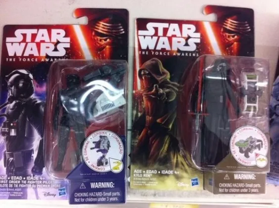 TIE Pilot and Kylo Ren