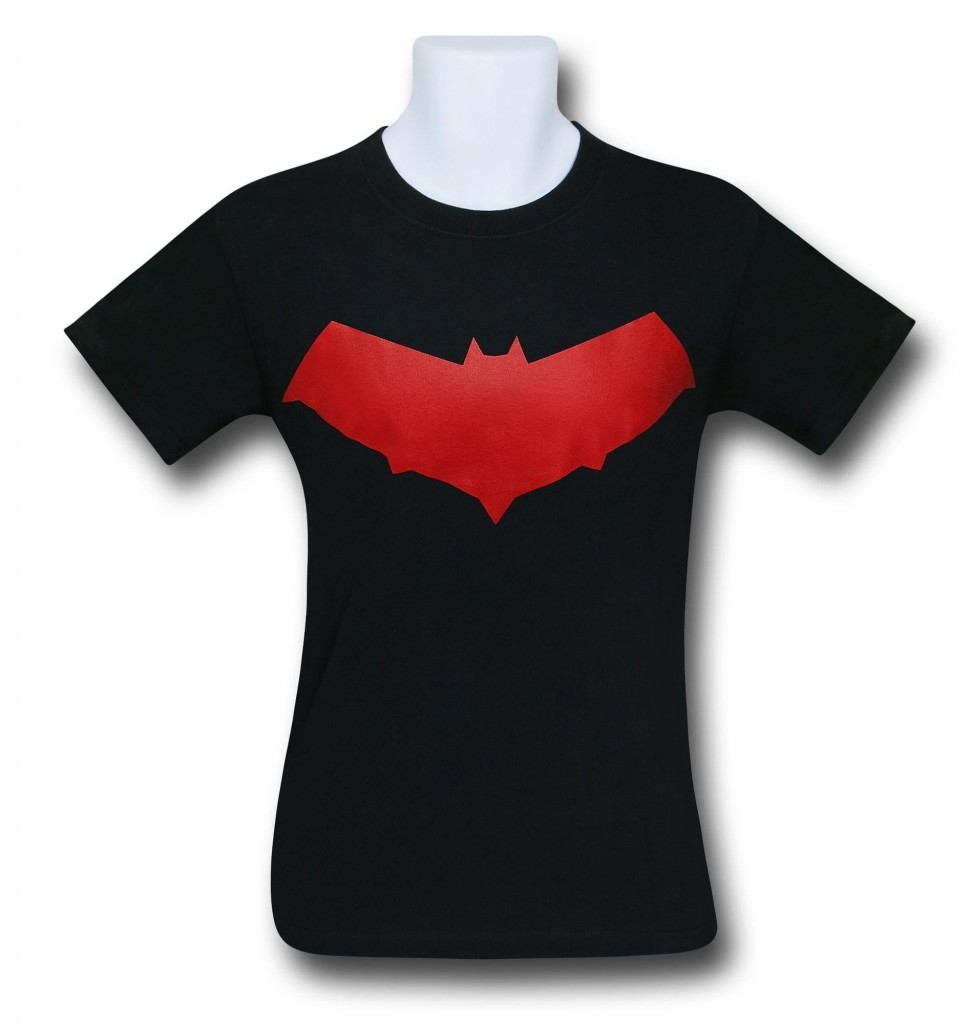 Black and Red Batman shirt