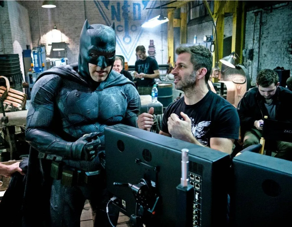 Zack Snyder and Ben Affleck