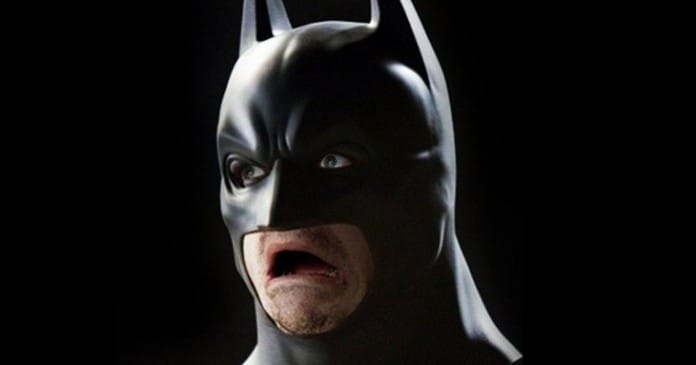 Batman is upset!