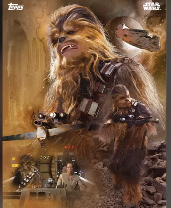 Chewbacca from the new Star Wars