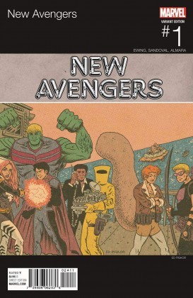 New Avengers Variant Cover