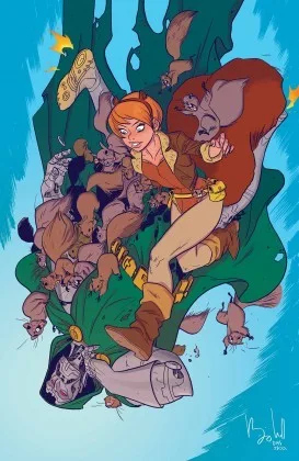 Squirrel Girl beats Dr. Doom