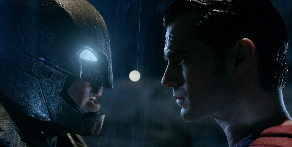 Henry Cavill and Ben Affleck face off in Batman Vs Superman!