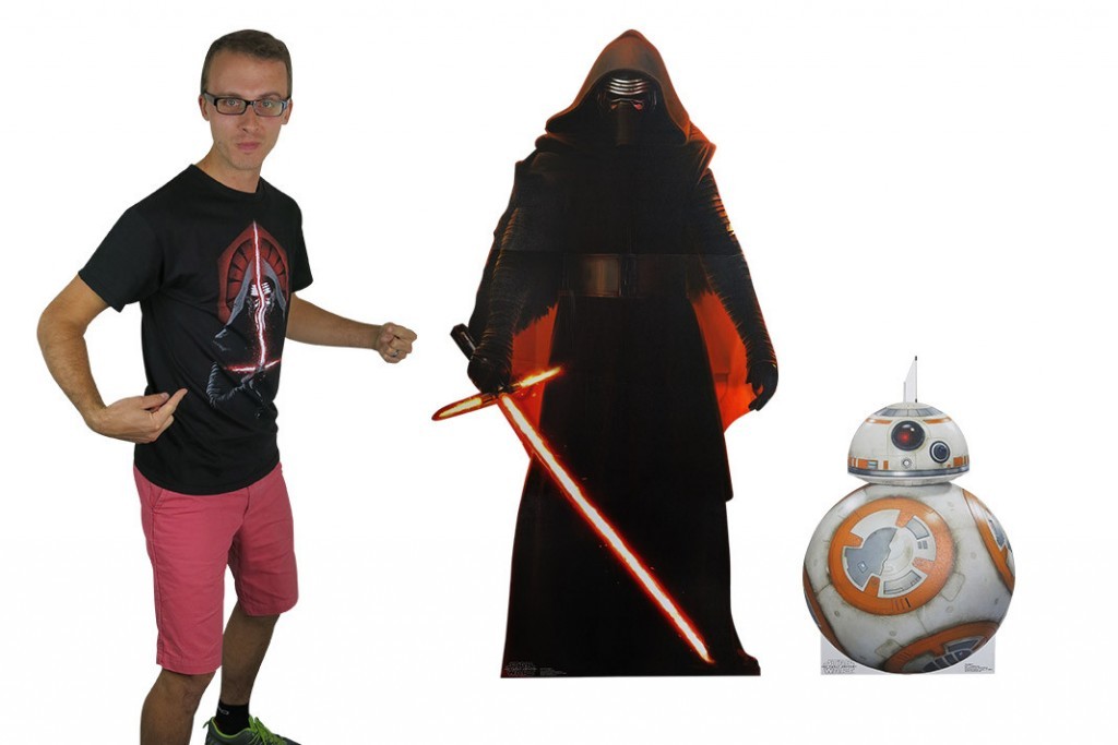Check out these Star Wars: The Force Awakens Cardboard Stand-ups!
