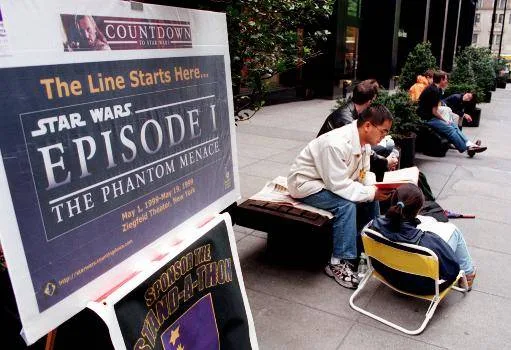 Release line for Star Wars