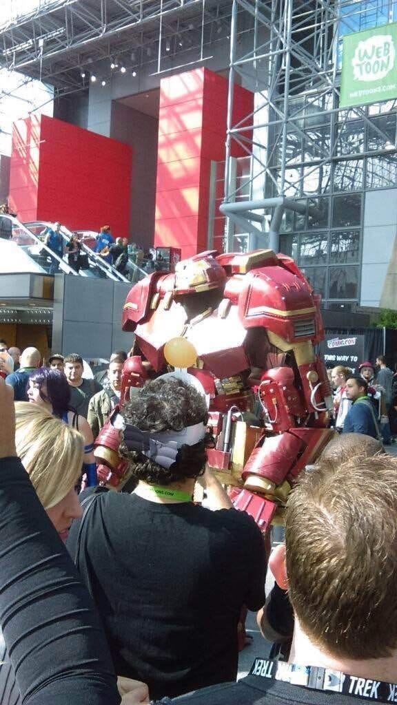 Hulkbuster Armor at NYCC.