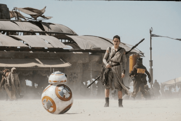 Rey and BB8