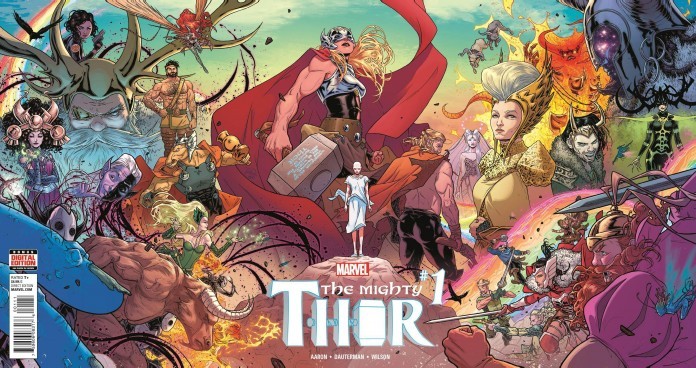 The Mighty Thor #1 Wraparound Gatefold Cover
