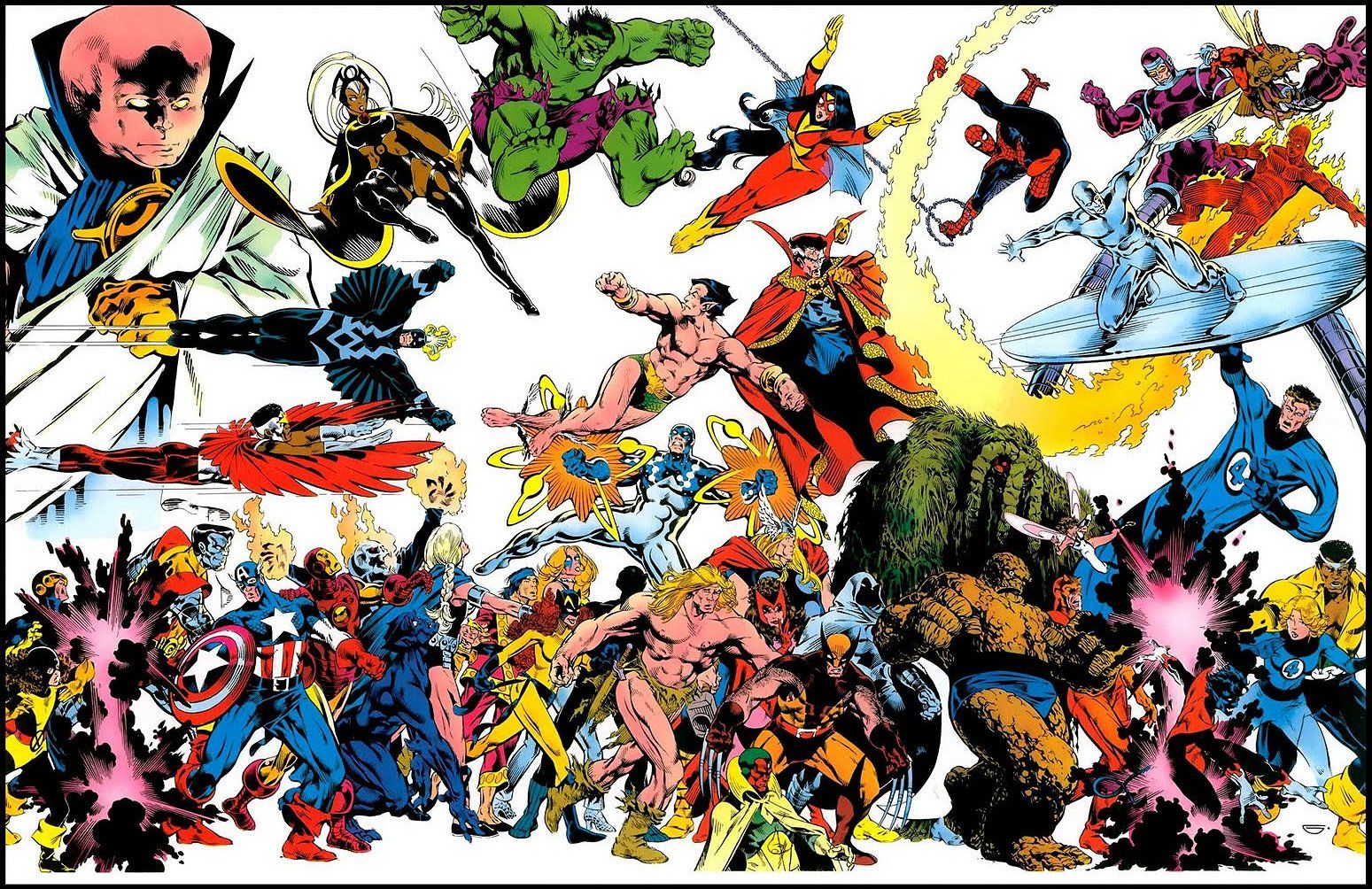 Old School Marvel Characters