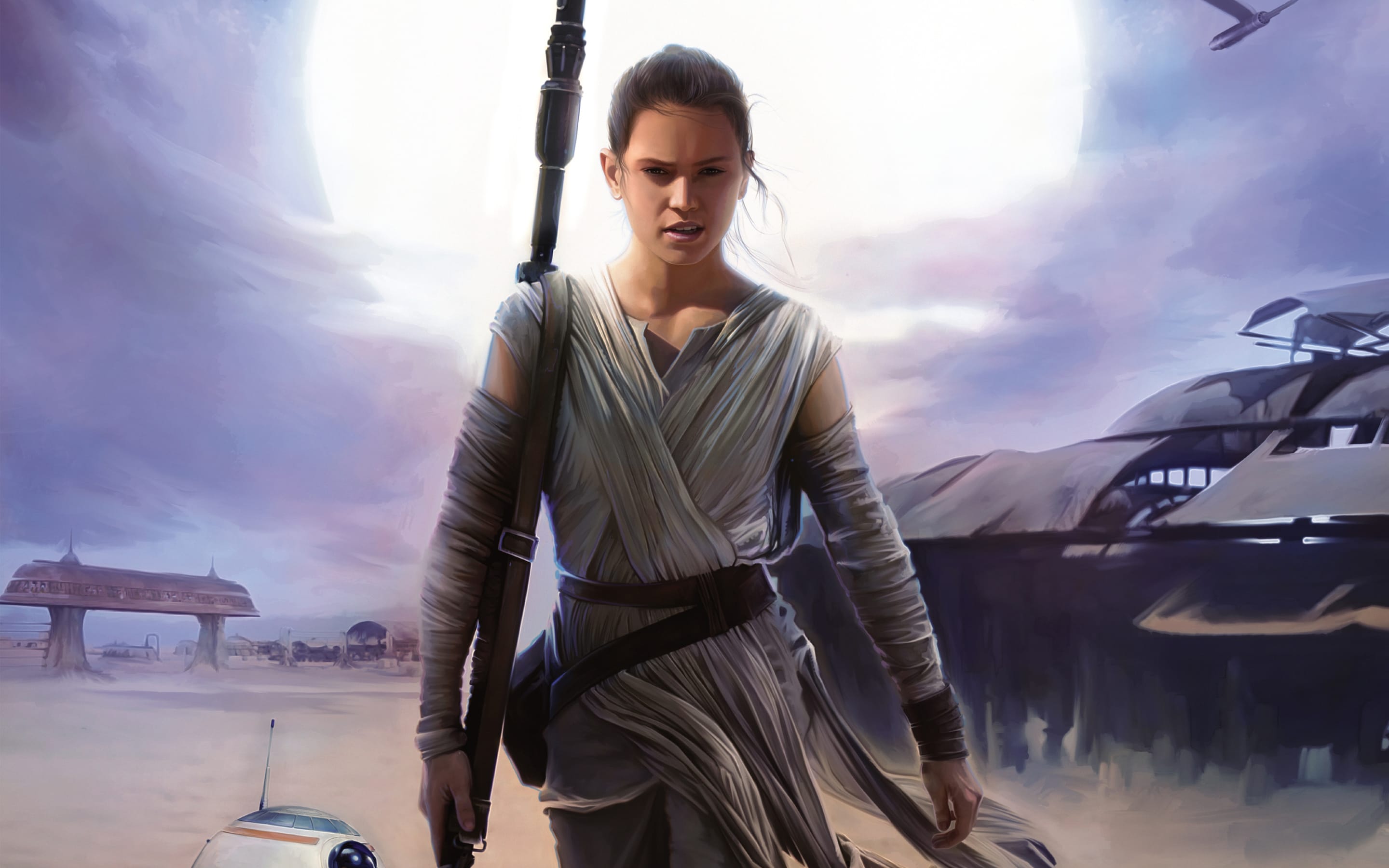 Rey from Star Wars: The Force Awakens