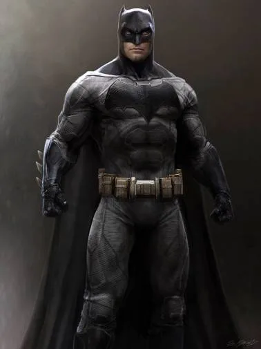 Batman concept art from Batman v Superman: Dawn of Justice.