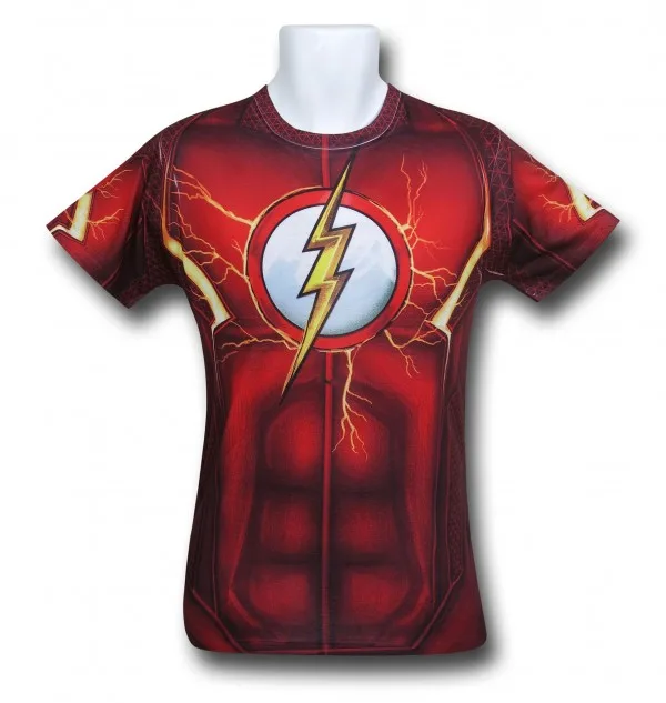 Flash Suit-Up Sublimated Costume T-Shirt, on sale During our Black Weekend Sale!