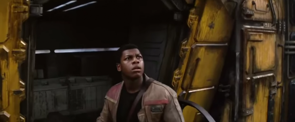 Finn in New Star Wars The Force Awakens TV Spot.