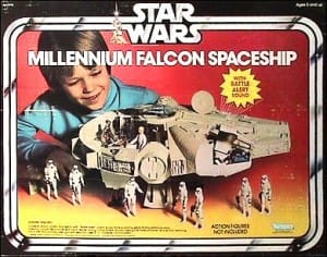 Look, kids! It's the Millennium Falcon Spaceship!