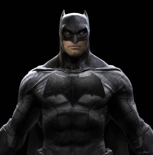 Batman concept art from Batman v Superman: Dawn of Justice.