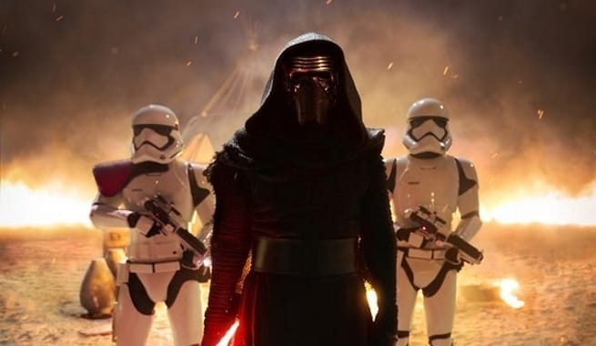 Kylo Ren featued in Empire Magazine