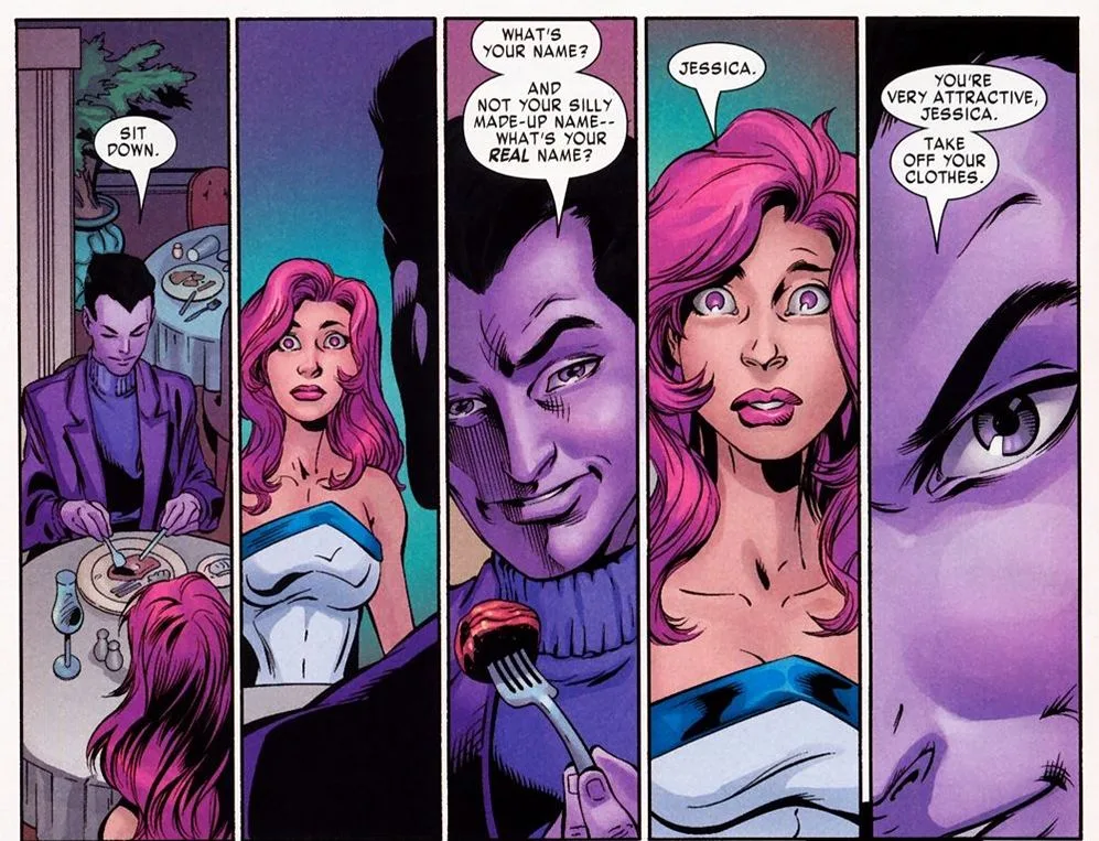 Jessica Jones under the influence.