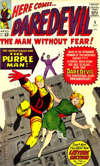 Killgrave makes his first appearance in Daredevil #4!
