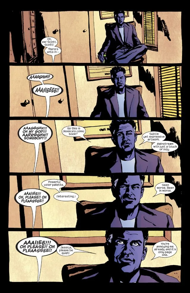 Killgrave creates his own entertainment in the pages of Alias!