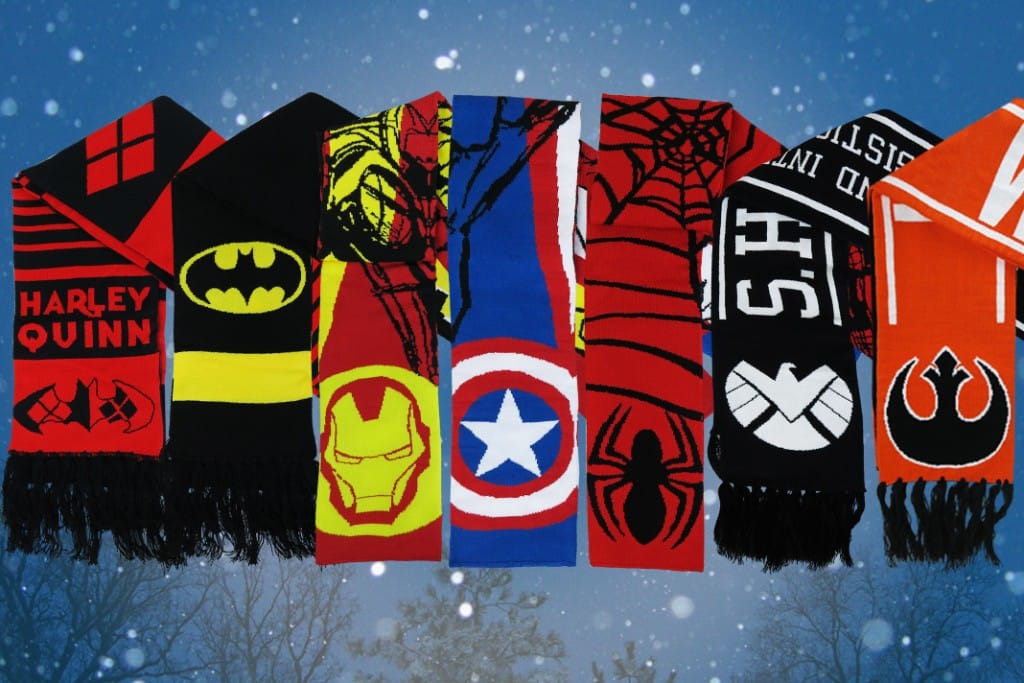 Check out our selection of awesome winter scarves!