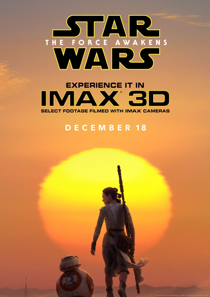 Star Wars: The Force Awakens IMAX Movie Poster