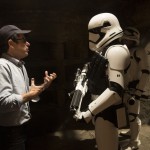 On the set of Star Wars: The Force Awakens