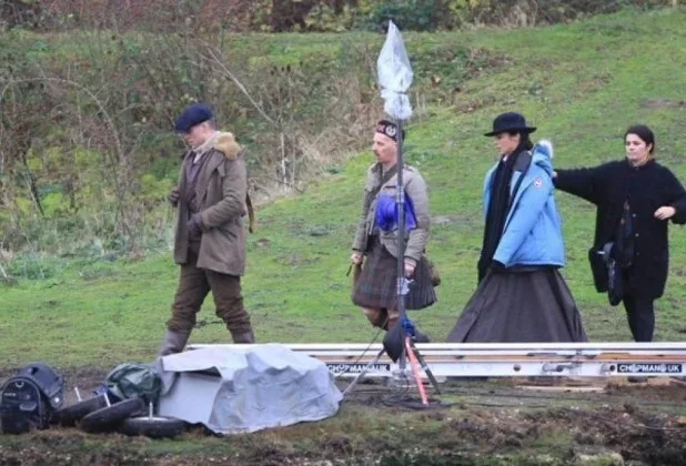 Photos on the set of Wonder Woman!