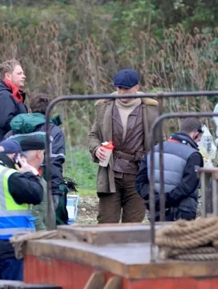 Photos on the set of Wonder Woman!