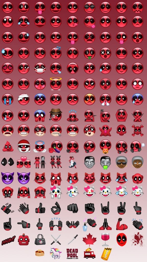 Deadpool Emoji!