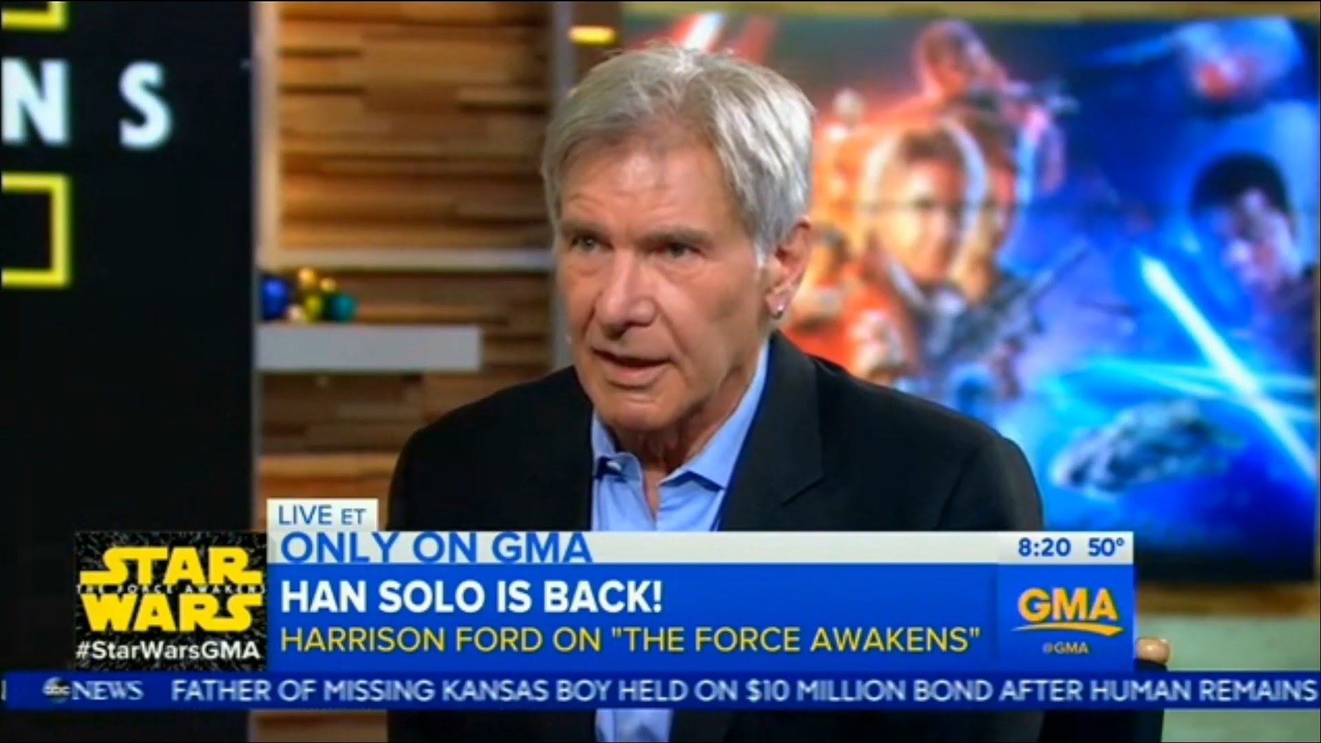 Harrison Ford’s Opinion After Seeing Star Wars: The Force Awakens: “It Was Great!”