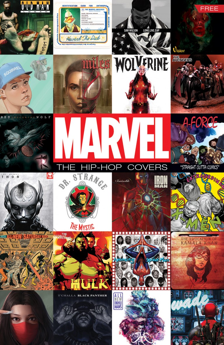 Free Marvel Hip Hop Covers at Your Comic Shop TODAY!