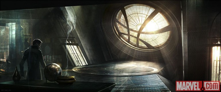 New Doctor Strange Concept Art: Enter the Sanctum Sanctorum!