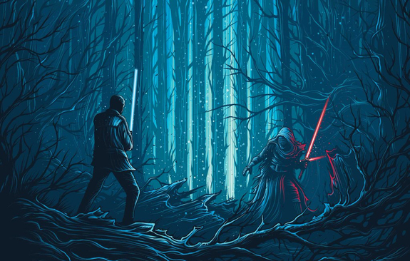 New Star Wars: The Force Awakens IMAX Poster