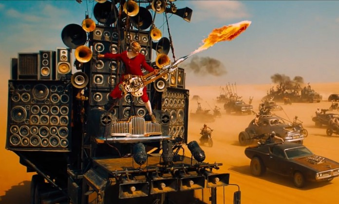 Crazy Guitar Guy Fury Road