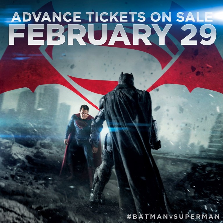 Batman V Superman Ticket Presales Announcement