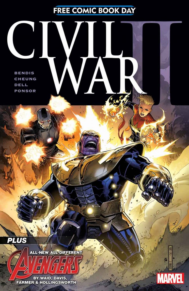 FCBD Civil War II Cover!