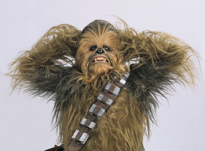 Chewbacca tweets Star Wars script!