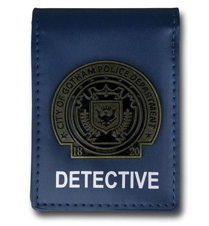 Batman Gotham Police Badge Credit Card Wallet