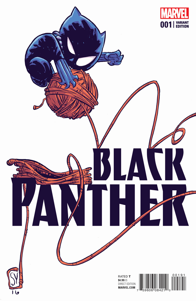 Black Panther #1 Scottie Young Variant